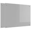 vidaXL K&ouml;&ouml;giseina paneel 2 pcs Helehall 80 x 60 cm karastatud klaas
