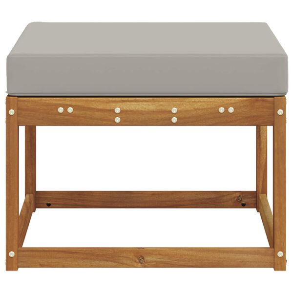 vidaXL V&auml;li jalatoed Tugev akatsiapuu Neutraalne