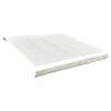 vidaXL varikatuse riie, kreemjas, 4,5 x 3 m