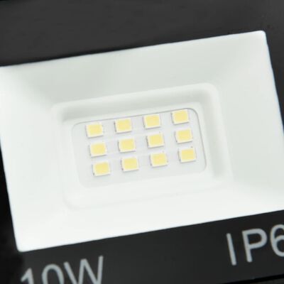 vidaXL LED-prožektor 2 tk, 10 W, külm valge