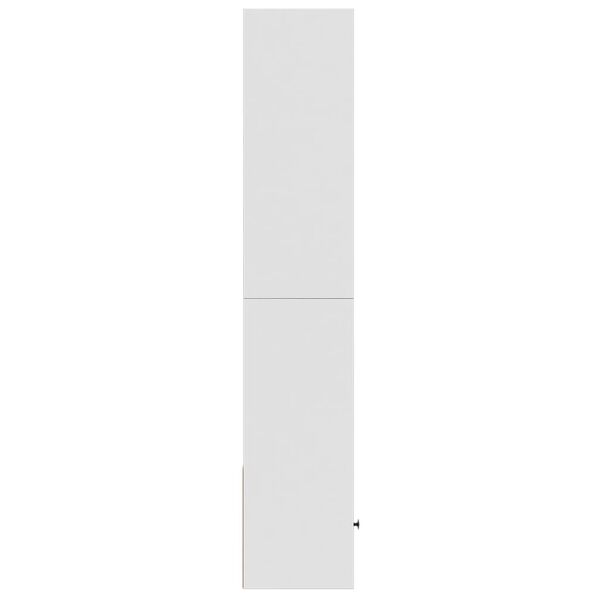 vidaXL raamaturiiul, valge, 40x36x189 cm, tehispuit