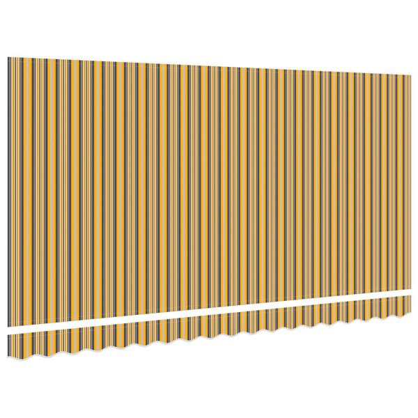 vidaXL Varikatuse asenduskangas Mitmev&auml;rviline 380 x 195 cm Pol&uuml;ester