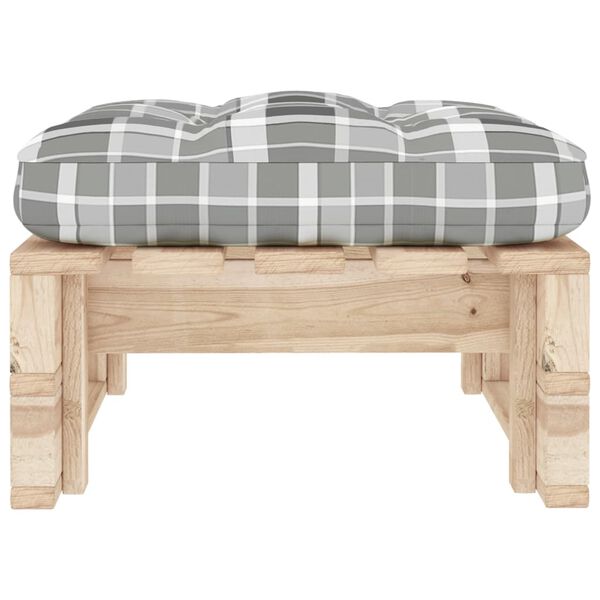 vidaXL kaubaalustest jalapink, immutatud m&auml;nnipuit