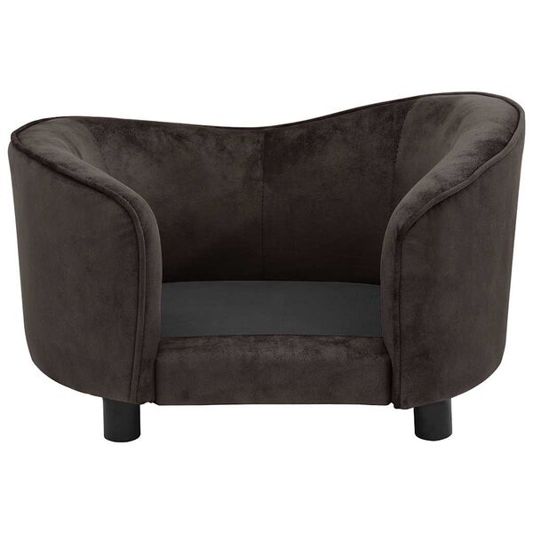 vidaXL koertediivan pruun 69 x 49 x 40 cm pl&uuml;&uuml;s