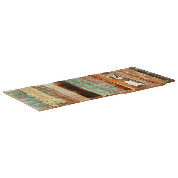 vidaXL ristkülikukujuline lauaplaat 60x140 cm 15–16 mm taastatud puit