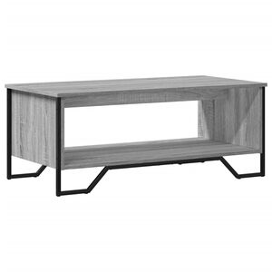 vidaXL kohvilaud, hall Sonoma tamm, 100 x 51 x 40 cm, tehispuit
