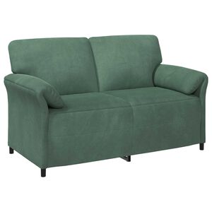 vidaXL 2-kohaline diivan Mere Roheline 158 x 83 x 95 cm Samet