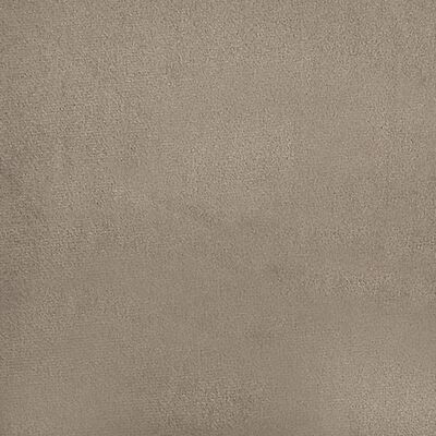 vidaXL jalapink, pruunikashall, 70 x 55 x 41 cm, mikrofiiber kangas