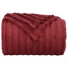 vidaXL Viskab tekid 6 pcs Bordeaux punane 200 x 150 cm Fliis