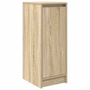 vidaXL kingakapp, Sonoma tamm, 29,5x34x76 cm, tehispuit
