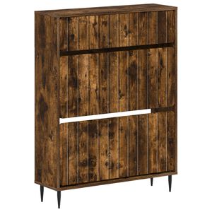 vidaXL Kinga kapp ZWOLLE 78 x 24 x 103 cm Tehispuit Suitsutatud tamm
