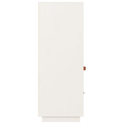 vidaXL kõrge kapp, valge, 67 x 40 x 108,5 cm, männipuit