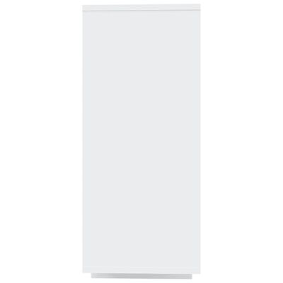 vidaXL puhvetkapp, valge, 120 x 30 x 75 cm, puitlaastplaat