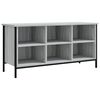 vidaXL kingakapp, hall Sonoma tamm, 100 x 35 x 50 cm, tehispuit