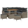 vidaXL Aia Diivanikomplekt padjaga ladustamisega padjaga 8 pcs Hall