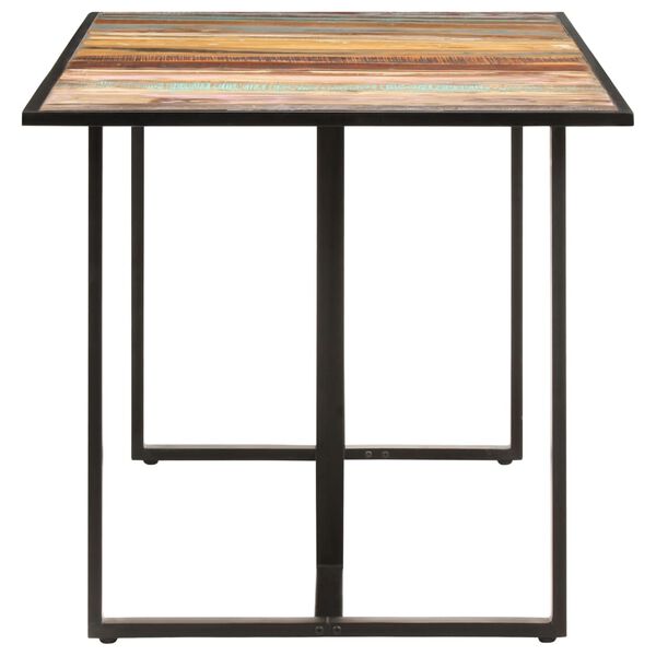 vidaXL söögilaud, 160 cm, taastatud puit