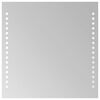 vidaXL LED-vannitoapeegel, 30x30 cm