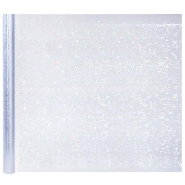 vidaXL aknakiled 3 tk, j&auml;&auml;tunud 3D vikerkaare muster, PVC