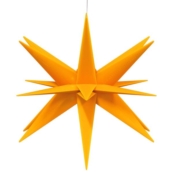 vidaXL j&otilde;ulutuled LED-valgustusega 3 tk, kokkupandav, kollane, 43 cm