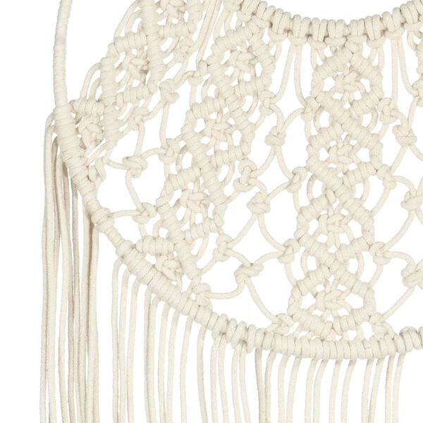 vidaXL makramee seinakaunistus, 40 x 80 cm, puuvill