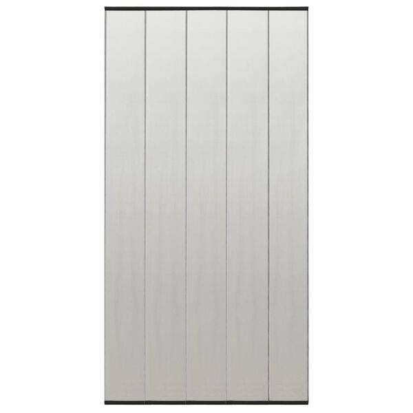 vidaXL uksev&otilde;rk 5-osaline v&otilde;rkkardin, must, 120 x 240 cm