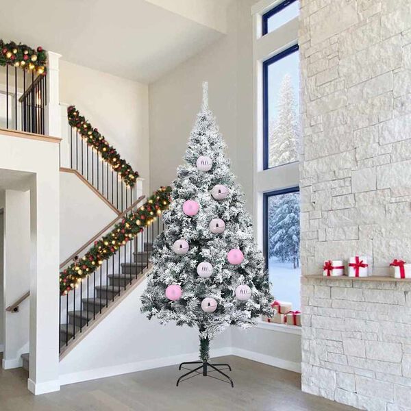 vidaXL J&otilde;ulupalli Komplekt XXL 4 pcs Roosa Plastmass