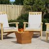 vidaXL Lõkkekoht Pruun 40 x 40 x 35 cm Teras