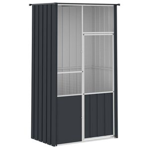 vidaXL linnupuur, antratsiithall, 115x78x200 cm, tsingitud teras
