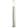 vidaXL pollarvalgusti 80 cm roostevaba teras IP44
