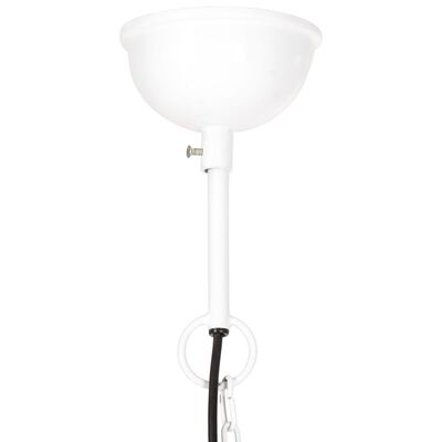 vidaXL tööstuslik laelamp 25 W valge, ümmargune 40 cm E27