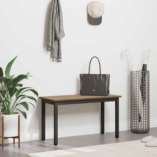 vidaXL pink Artisani tamme 80 x 35 x 45 cm Tehispuit