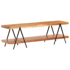 vidaXL telerikapp, 160 x 40 x 50 cm, toekas akaatsiapuit