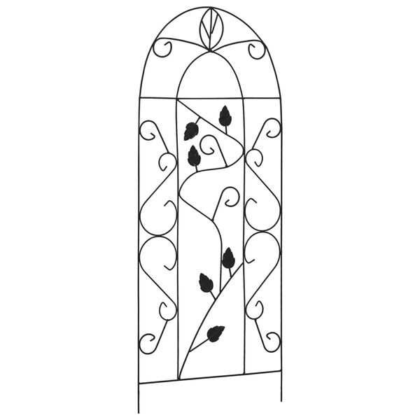 vidaXL ronitaimede tugi, 3 tk, must, 40 x 100 cm, raud