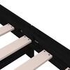 vidaXL virnastatav voodi, must, 90 x 200 cm, männipuit
