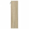 vidaXL vitriinkapp, Sonoma tamm, 100x15x58 cm, tehispuit