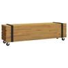 vidaXL Telerialus Pruun 110 x 30 x 30 cm Tugev teakpuit