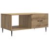 vidaXL Kohvilaud Artisan tamm 90 x 50 x 40 cm Tehispuit