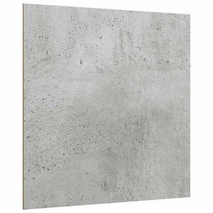 vidaXL Dekor Paneelid 12 tk Betoonhall 30 x 30 x 0.27 cm Tehispuit