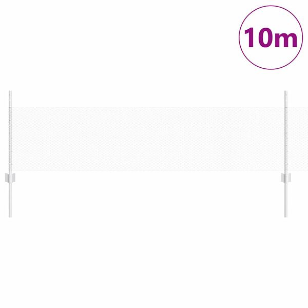 vidaXL Aed koos postiga H&otilde;bedane 0,5 x 10 m Teras