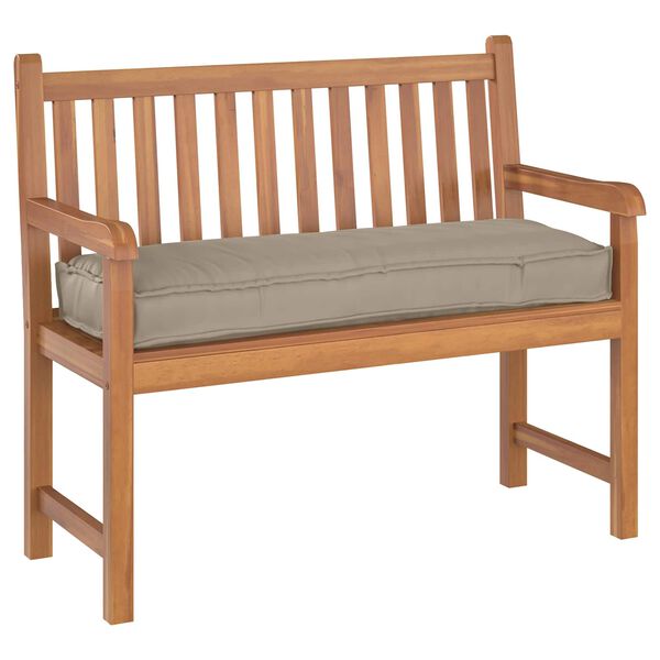 vidaXL Padi Pruunikashall 120 x 40 x 8 cm Oxfordi kangas