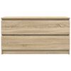 vidaXL telerikapp Sonoma tamm 100x35x54 cm Engineered Wood