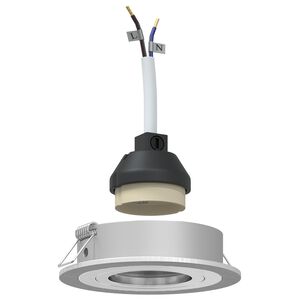 vidaXL Spotivalgus 24 pcs H&otilde;bedane 9 x 9 x 2 cm Alumiinium