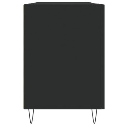 vidaXL kirjutuslaud, must, 140 x 50 x 75 cm, tehispuit