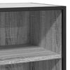 vidaXL puhvetkapp Hall Sonoma 68x35x76 cm Engineered Wood and Metal