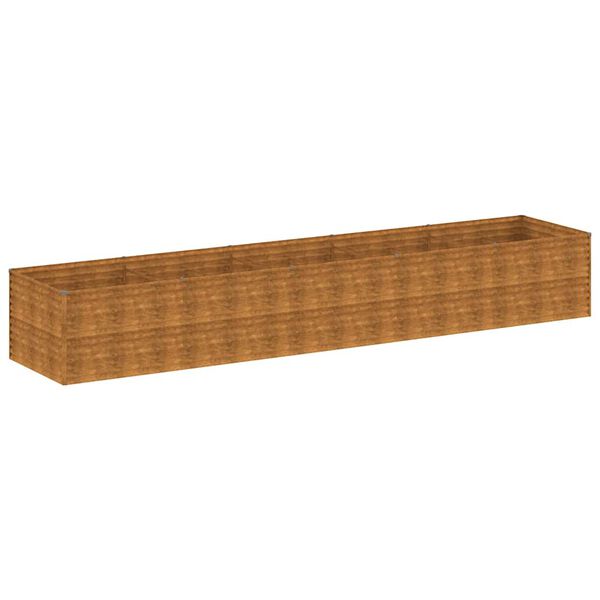 vidaXL taimekast, 479 x 100 x 69 cm, Corten-teras
