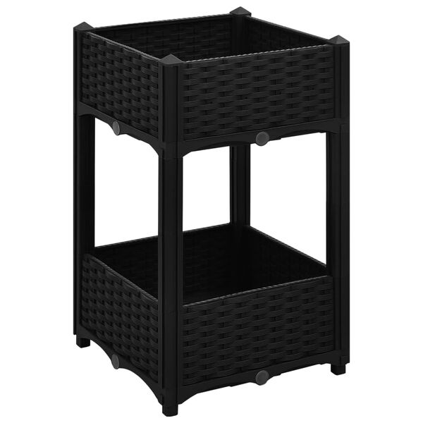 vidaXL taimekast 40 x 40 x 71 cm, polüpropüleen