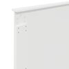 vidaXL Voodi raam sahtliga peaga Valge 90 x 190 cm Inseneripuit