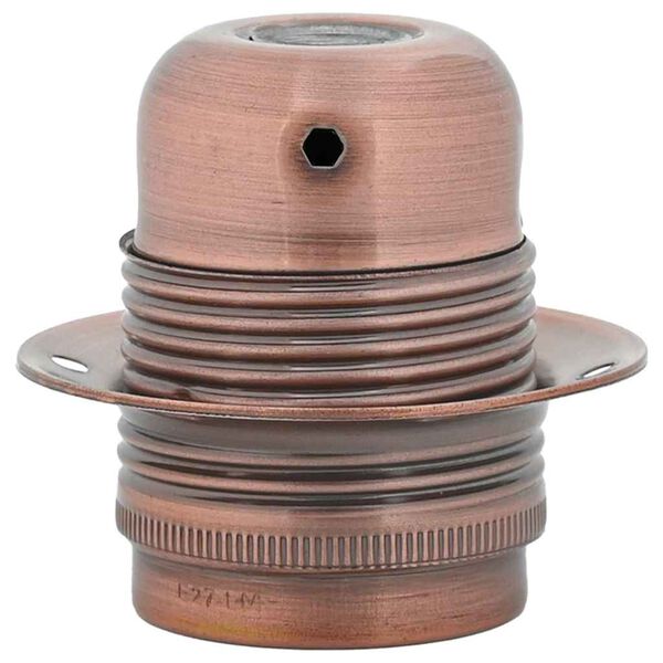 vidaXL Lambihoidjad 2 tk Red Bronze E27