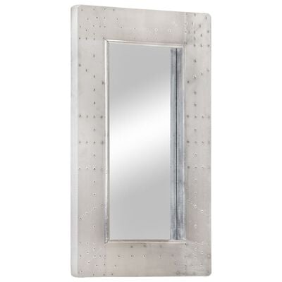 vidaXL lennuki stiilis peegel, 80 x 50 cm, metall