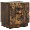 vidaXL &Ouml;&ouml;lambi kapp Suitsutatud tamm 43 x 34,5 x 44,5 cm Tehispuit